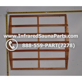 WOOD BACKRESTS - HEMLOCK WOOD BACKREST ( 37.5" x 33.5" ) 3