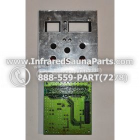 CIRCUIT BOARDS WITH  FACE PLATES - CIRCUIT BOARD WITH FACE PLATE VIDAL INFRARED SAUNA  06S064 4