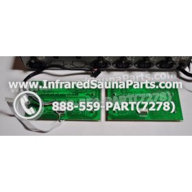 COMPLETE CONTROL POWER BOX WITH CONTROL PANEL - COMPLETE CONTROL POWER BOX CAL SAUNA INFRARED SAUNA STYLE 2 WITH TWO CONTROL PANELS 4