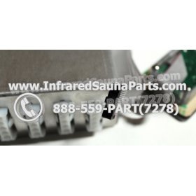 COMPLETE CONTROL POWER BOX WITH CONTROL PANEL - COMPLETE CONTROL POWER BOX O-SAUNA INFRARED SAUNA WITH TWO CONTROL PANEL 3