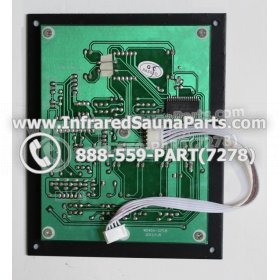 CIRCUIT BOARDS WITH  FACE PLATES - CIRCUIT BOARD WITH FACEPLATE CLEARLIGHT INFRARED SAUNA WO45A-SPCB STYLE 1 3