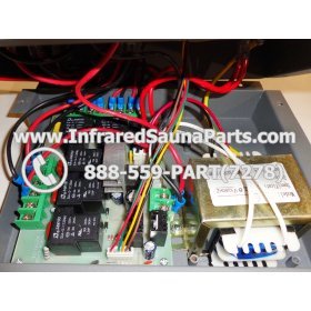 COMPLETE CONTROL POWER BOX 110V / 120V - COMPLETE CONTROL POWER BOX 110V / 120V FOR CLEARLIGHT  INFRARED SAUNA UNIVERSAL 6