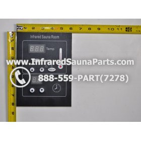 CIRCUIT BOARDS WITH  FACE PLATES - CIRCUIT BOARD WITH FACE PLATE HEATWAVE INFRARED SAUNA 12092007 MANUAL ON  OFF SWITCH 2