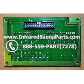CIRCUIT BOARDS WITH  FACE PLATES - CIRCUIT BOARD WITH FACEPLATE ZENAWAKENING INFRARED SAUNA 06S10196 4