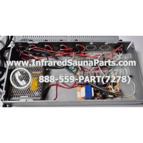 COMPLETE CONTROL POWER BOX 110V / 120V - COMPLETE CONTROL POWER BOX 110V / 120V HYDRA INFRARED SAUNA STYLE 8 9