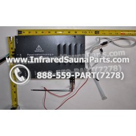 COMPLETE CONTROL POWER BOX 110V / 120V - COMPLETE CONTROL POWER BOX 110V  120V WITH 7 CIRCUIT BOARD PINS  6 FEMALE PLUGS SAUNAGEN INFRARED SAUNA 19