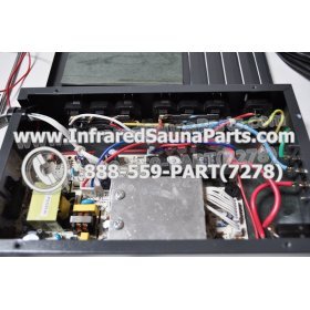 COMPLETE CONTROL POWER BOX 110V / 120V - COMPLETE CONTROL POWER BOX 110V  120V WITH 7 CIRCUIT BOARD PINS  6 FEMALE PLUGS SUPPLY WORLD INFRARED SAUNA 15