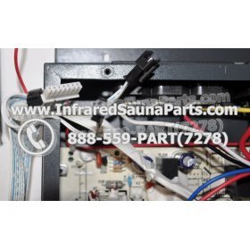 COMPLETE CONTROL POWER BOX 110V / 120V - COMPLETE CONTROL POWER BOX 110V  120V WITH 7 CIRCUIT BOARD PINS  6 FEMALE PLUGS SUPPLY WORLD INFRARED SAUNA 16