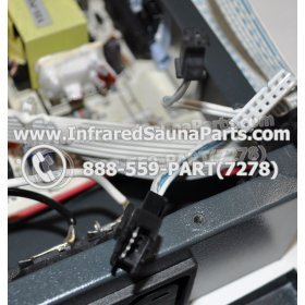 COMPLETE CONTROL POWER BOX 110V / 120V - COMPLETE CONTROL POWER BOX 110V  120V WITH 7 CIRCUIT BOARD PINS  6 FEMALE PLUGS SUPPLY WORLD INFRARED SAUNA 33