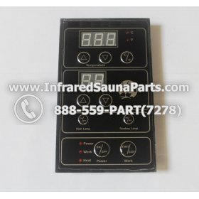 CIRCUIT BOARDS WITH  FACE PLATES - CIRCUIT BOARD WITH FACEPLATE INFRASUN 9 BUTTONS 1