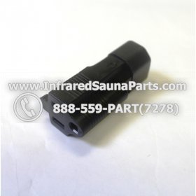 CORD END CONNECTORS - CORD END CONNECTORS IEC C14 3 PRONG PLUG TO NEMA 5-15 3 PRONG USA RECEPTACLE 1