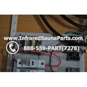 COMPLETE CONTROL POWER BOX 110V / 120V - COMPLETE CONTROL POWER BOX 110V / 120V WATERSTAR INFRARED SAUNA STYLE 1 3
