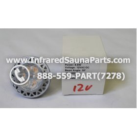 LIGHT BULBS MR 16 12V - LIGHT BULB MR16 12VAC DC POWER 6.5W CCT 3000K NON DIMMABLE 6