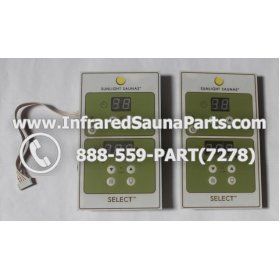 CIRCUIT BOARDS WITH  FACE PLATES - CIRCUIT BOARD WITH FACE PLATE SUNLIGHT SAUNAS SELECT COMBO 1