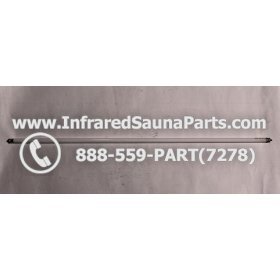 COMPLETE LIGHT ASSEMBLY 110V / 120V - COMPLETE LIGHT ASSEMBLY WITH BULB - 2 PIN CONNECTION FOR EXTERIOR SUNLIGHT INFRARED SAUNA 110V / 120V 1