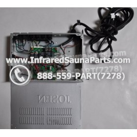 COMPLETE CONTROL POWER BOX 220V / 240V - COMPLETE CONTROL POWER BOX 220V / 240V WASAUNA INFRARED SAUNA STYLE 3 7
