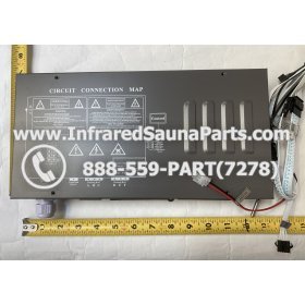 COMPLETE CONTROL POWER BOX WITH CONTROL PANEL - COMPLETE CONTROL POWER BOX 220V / 240V WITH HORIZONTAL PANEL AND BLUETOOTH OPTION 10