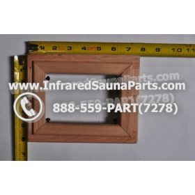 WOOD CONTROL PANEL TRIMS - HEMLOCK WOOD CONTROL PANEL TRIM STYLE 4 2