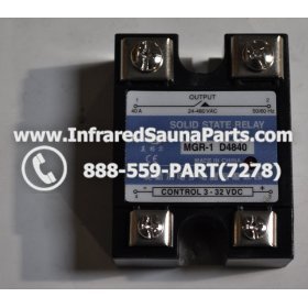 RELAYS / SOLID RELAYS - RELAYS / SOLID RELAY MAGER MGR-1 D4840 40AMP 9