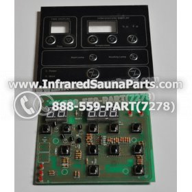 CIRCUIT BOARDS WITH  FACE PLATES - CIRCUIT BOARD WITH FACE PLATE YX32764-3 (11 BUTTONS) GAIA 2