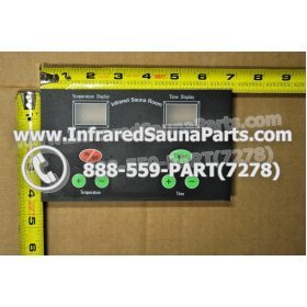 FACE PLATES - FACEPLATE FOR CIRCUIT BOARD HOTWIND INFRARED SAUNA NYSN3DB F1.3 2