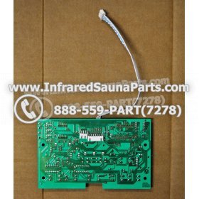 CIRCUIT BOARDS / TOUCH PADS - CIRCUIT BOARD  TOUCHPAD SAUNA SUPPLY WORLD INFRARED SAUNA WXYZLYCA23V10 WITH THERMOSTAT WIRE 3