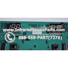 CIRCUIT BOARDS / TOUCH PADS - CIRCUIT BOARD  TOUCHPAD WATERSTAR INFRARED SAUNA NYSN3DB F1.3 WITH WIRE 3