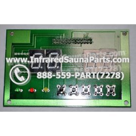 CIRCUIT BOARDS WITH  FACE PLATES - CIRCUIT BOARD WITH FACEPLATE PRECISION THERAPY INFRARED SAUNA 06S10196 5