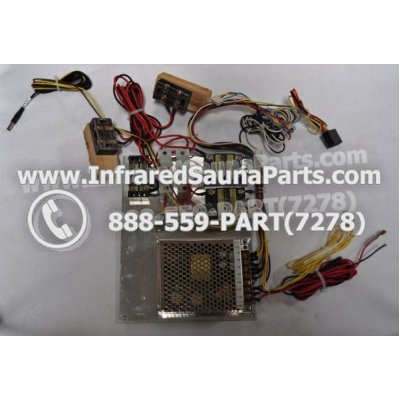 COMPLETE CONTROL POWER BOX 220V / 240V - COMPLETE CONTROL POWER BOX    220V / 240V HYDRA INFRARED SAUNA STYLE 8 1