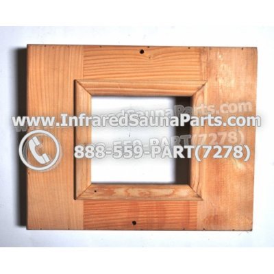 WOOD CONTROL PANEL TRIMS - HEMLOCK WOOD CONTROL PANEL TRIM STYLE 3 1
